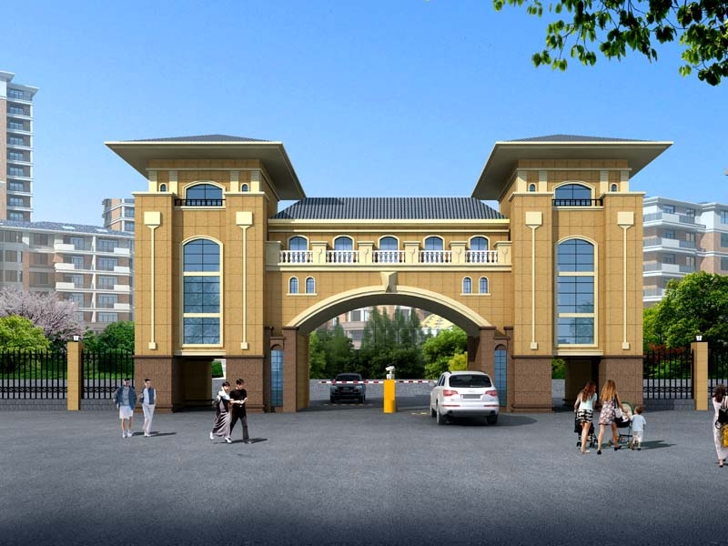 單縣1號(hào)院門(mén)口