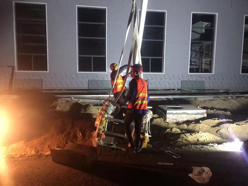 濟(jì)寧經(jīng)濟(jì)開(kāi)發(fā)區(qū)三號(hào)廠房鋼結(jié)構(gòu)工程